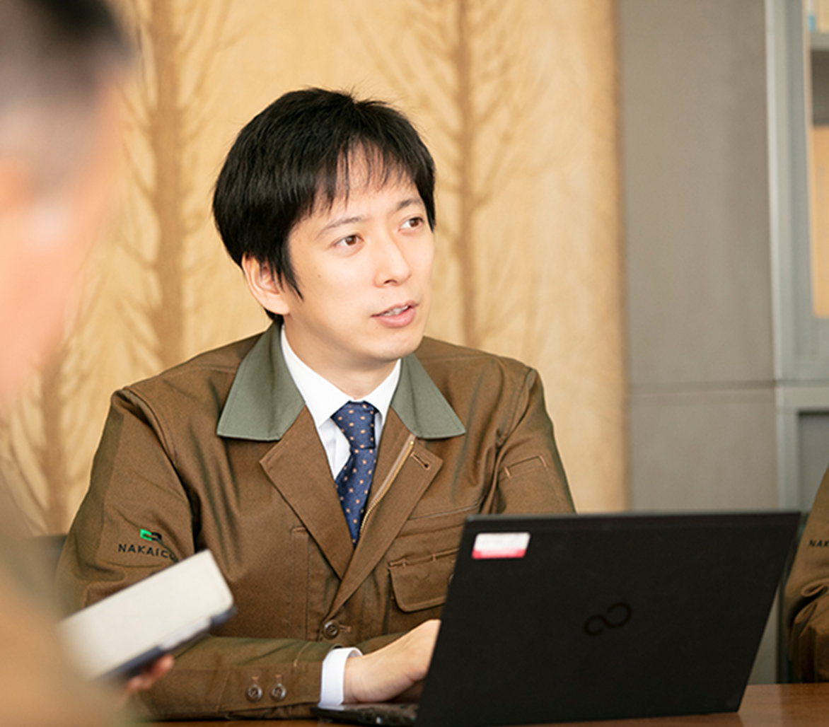 代表取締役　中根 正喜